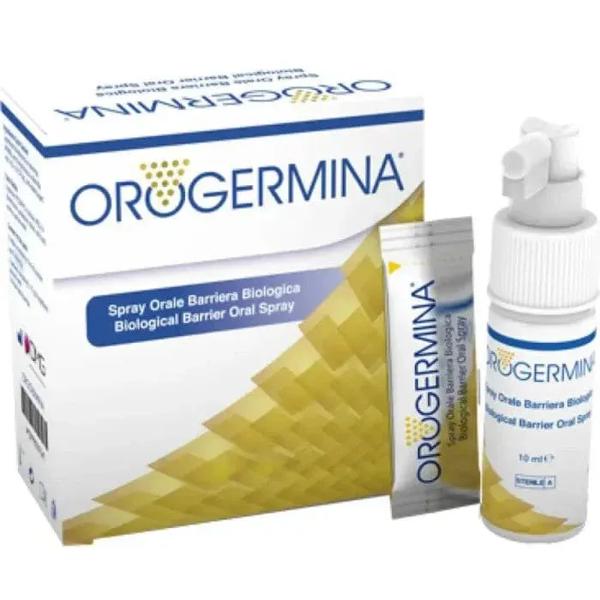 Orogermina Spray Orale Per la Gola con Vitamina B6 B12, 2 Flaconcini da 10ml