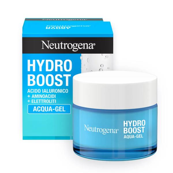 Neutrogena Hydro Boost Acqua Gel 50 ml Crema Idratante Viso Con Acido Ialuronico Pelle Mista