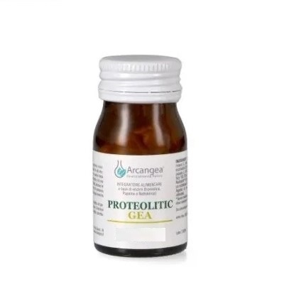 Proteolitic Gea Integratore Per La Funzionalità Del Sistema Gastrointestinale E Circolatorio 60 Capsule