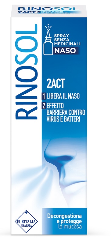 Rinosol 2ACT Spray Nasale Congestione e Irritazione della Mucosa Nasale 15 ml — confronto prezzi