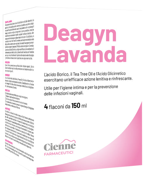 Deagyn Lavanda Vaginale 4 Flaconi Da 150ml