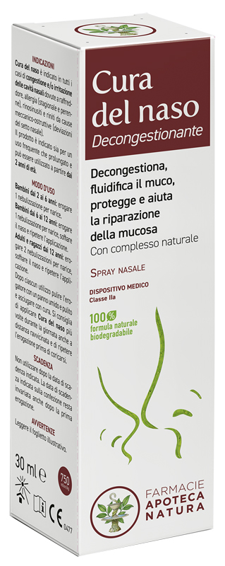CURA DEL NASO DECONGESTIONANTE SPRAY 30 ML