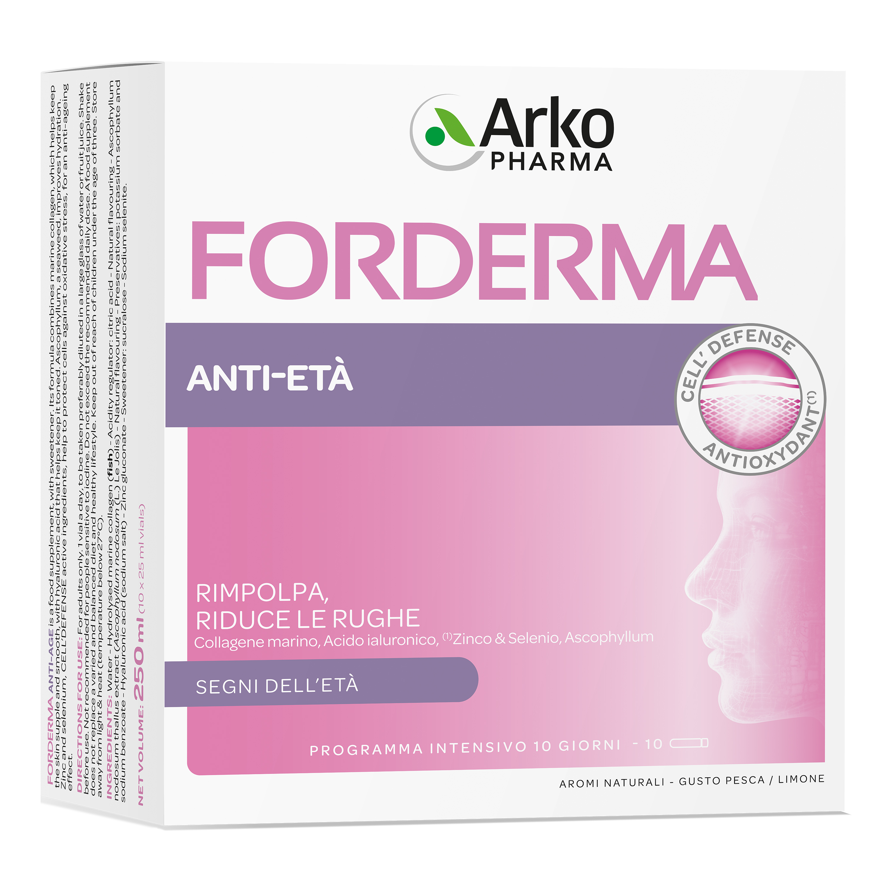 Forderma anti-eta' 10 flaconcini — confronto prezzi