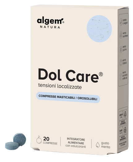 Algem Natura Dol Care - Integratore masticabile Dol Care per il benessere articolare, 20 compresse — confronto prezzi