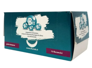 Thotale Vitamina B12 Integratore Alimentare, 12 flaconcini