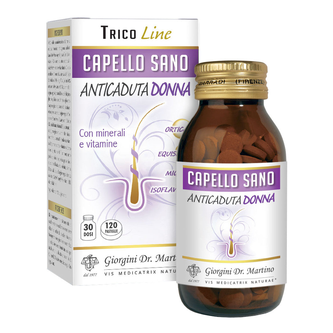 Capello Sano Donna | Integratore Capelli Caduta | 120 Pastiglie