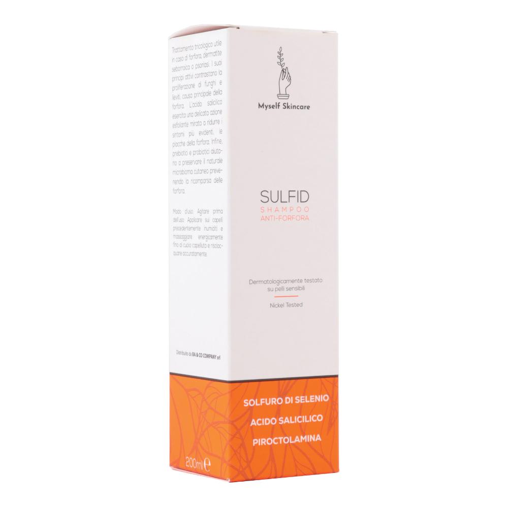 Sulfid Shampoo Antiforfora Trattamento Tricologico Con Acido Salicilico E Prebiotici 200ml