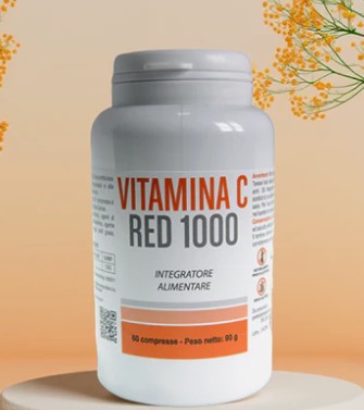 Vitamina C Red 1000 Integratore Per Il Sistema Immunitario E Per Contrastare La Stanchezza 60 Compresse