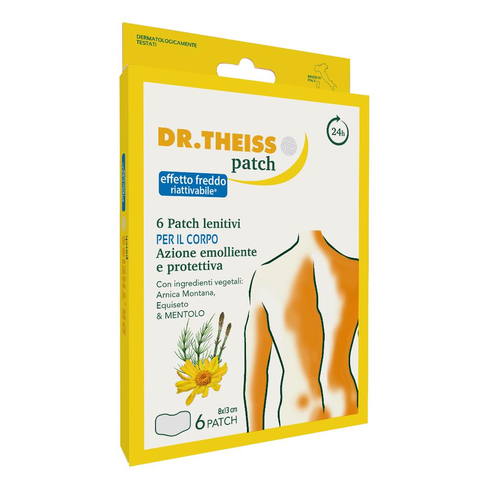 Dr Theiss - Patch Lenitivi Effetto Freddo Riattivabile 8x13 Cm Confezione 6 Pezzi — confronto prezzi