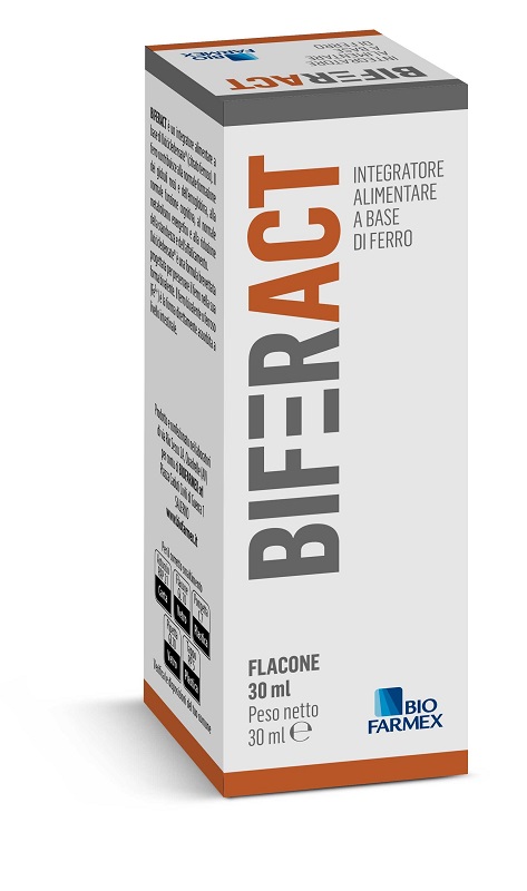 Biferact Integratore Per Ferro Globuli Rossi Ed Energia Gocce Orali 30ml