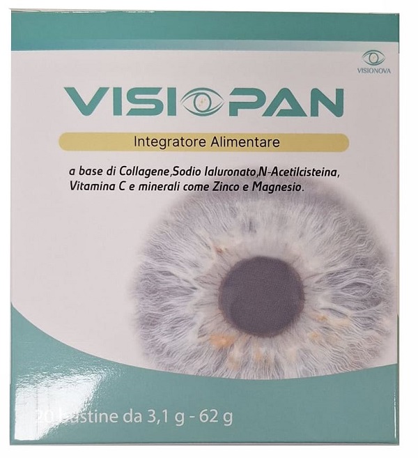 Visiopan 20 bustine da 3,1 g con edulcorante — confronto prezzi
