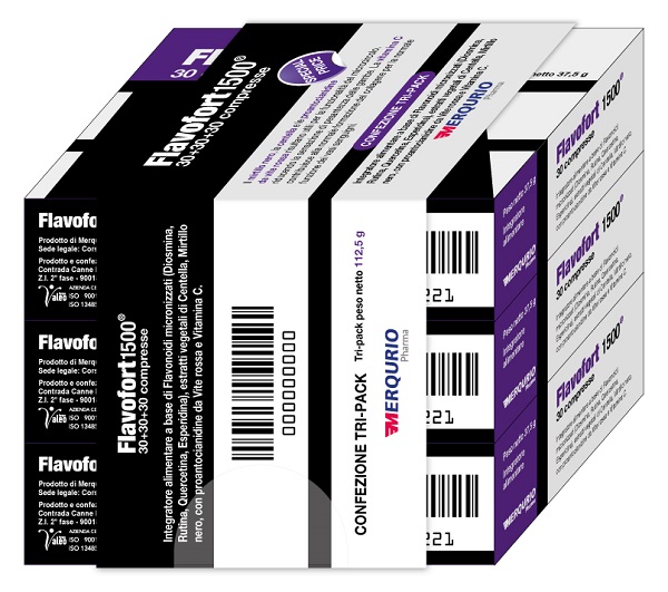 Flavofort 1500 30 compresse 1,25 g 3 pezzi — confronto prezzi