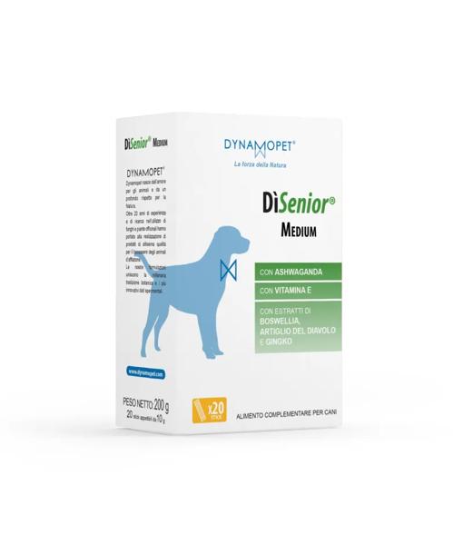 Dìsenior Medium Alimento Complementare Cani Gel 20 Stick Da 10 G