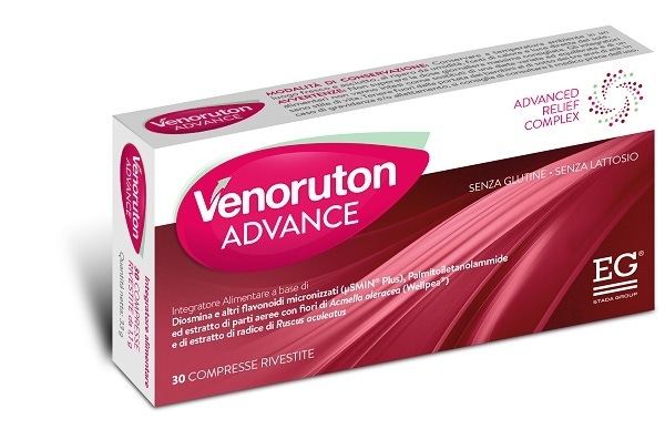 Venoruton Advance Integratore Per Il Microcircolo E La Funzionalità Della Circolazione Venosa 30 Compresse