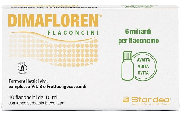 Dimafloren 6mld 10 flaconcini da 10 ml senza glutine
