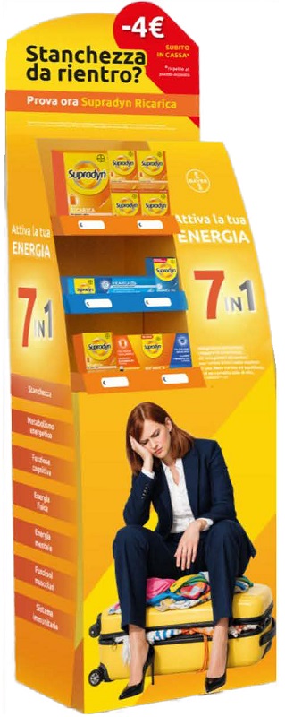 espositore supradyn ricarica 35 compresse 10 pezzi — confronto prezzi