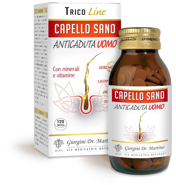 Capello sano anticaduta uomo 120 pastiglie 600 mg — confronto prezzi