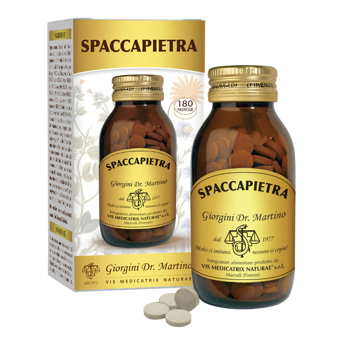 Spaccapietra 180 pastiglie da 500 mg — confronto prezzi