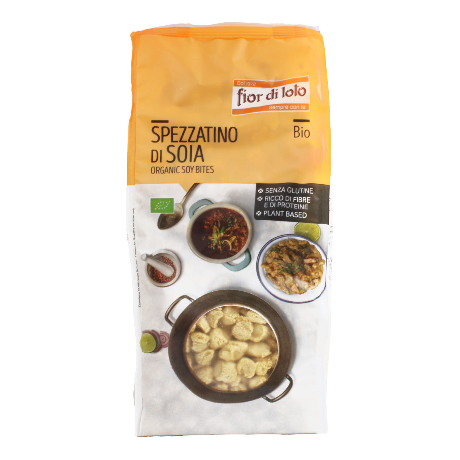 Fior di loto spezzatino di soia bio 300 g senza glutine