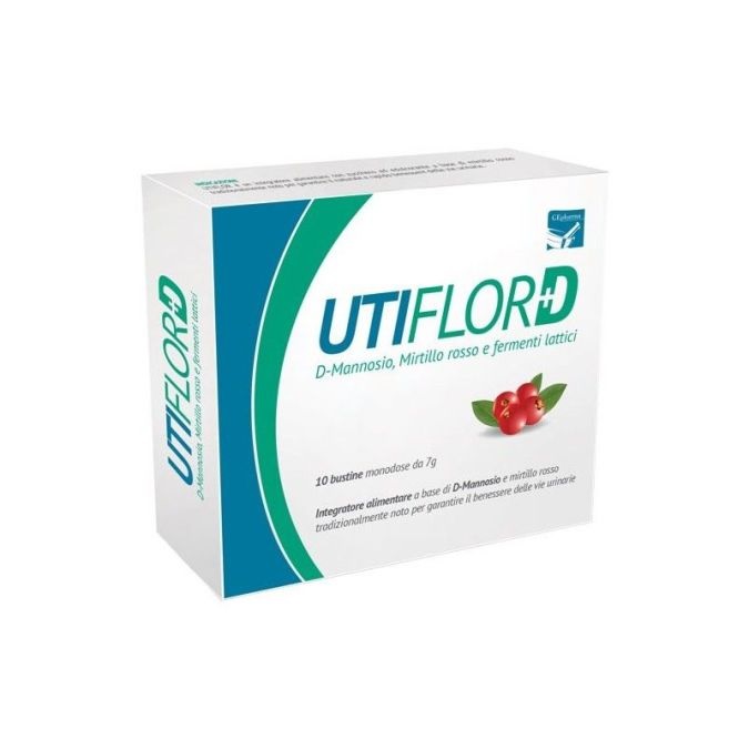 Utiflor D Forte Integratore Per Il Benessere Delle Vie Urinarie 10 Bustine — confronto prezzi