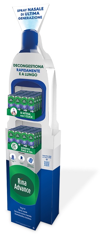espositore rinazina advance booking 2026-2027 48 pezzi rinaadvance spray nasale 1mg/ml — confronto prezzi