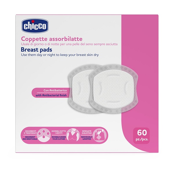 Chicco coppette assorbilatte 60 pezzi 2026 — confronto prezzi