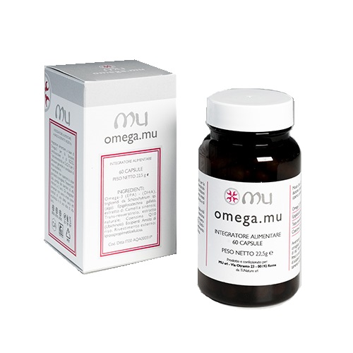 Omega.mu Integratore Per Benessere Cardiovascolare E Protezione Dallo Stress Ossidativo 60 Capsule — confronto prezzi