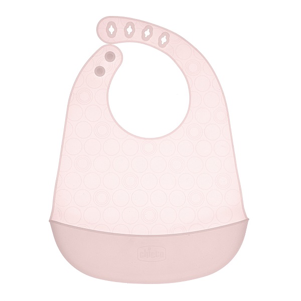 chicco easy roll bib bavaglino in silicone con tasca rosa — confronto prezzi