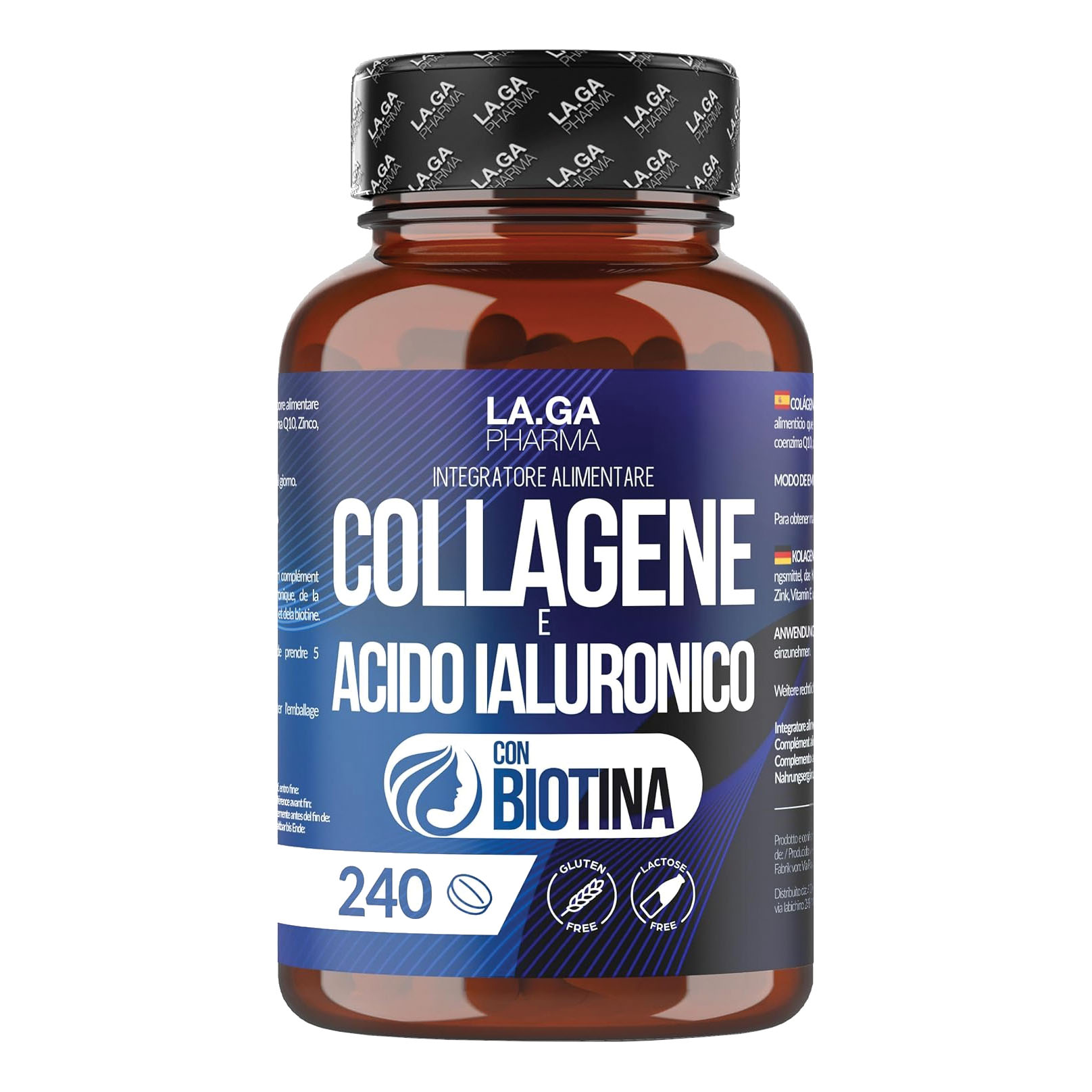 COLLAGENE Acido Ialuron.240cpr