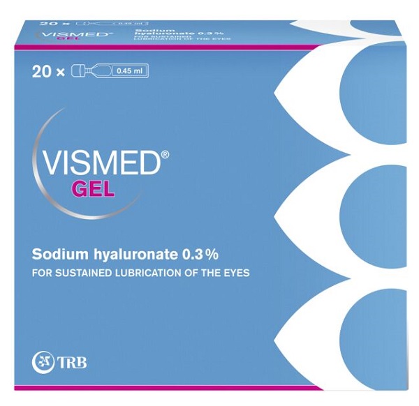collirio lubrificante vismed gel acido ialuronico 0,3% 20 fialette x 0,45 ml — confronto prezzi