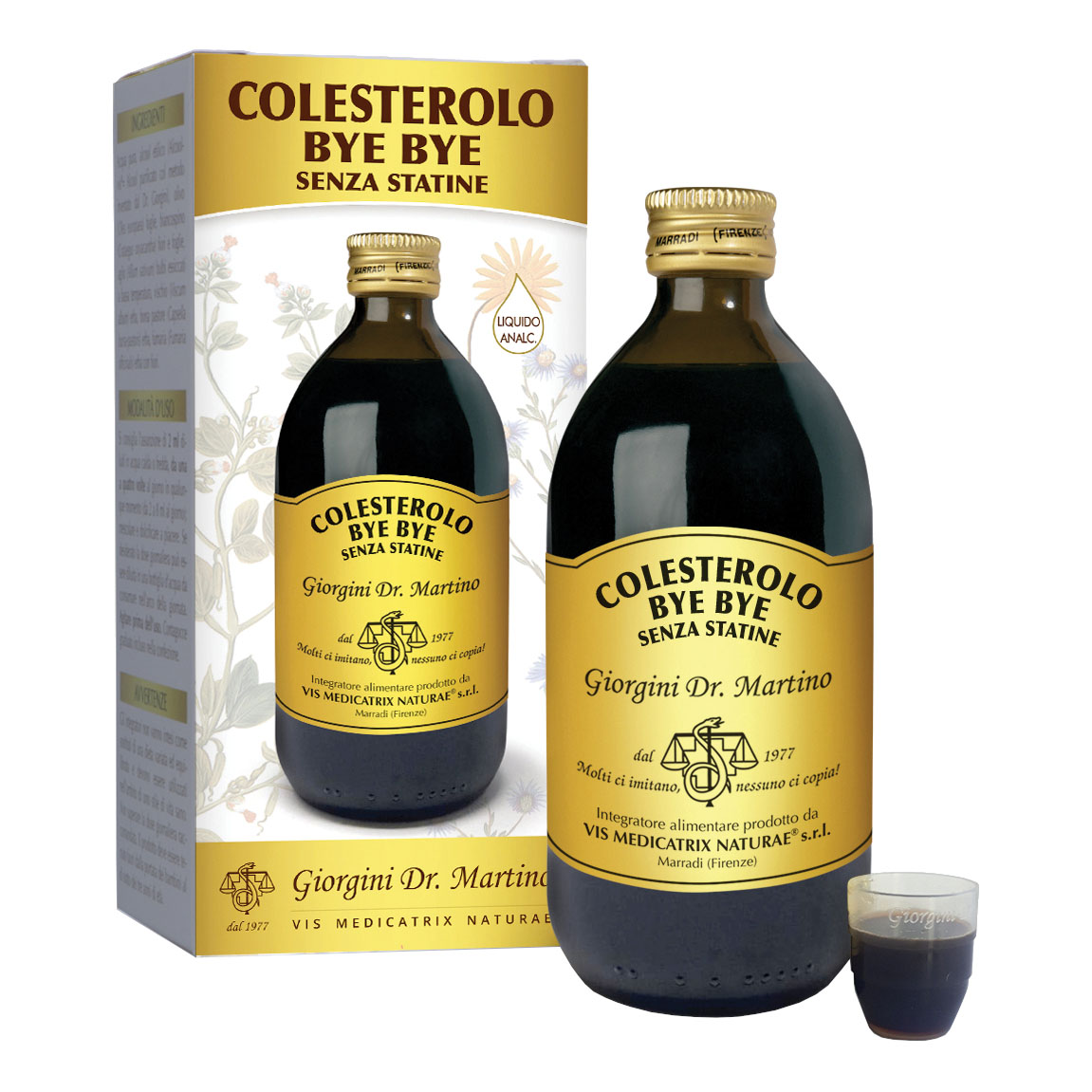 Colesterolo bye bye senza statine liquido analcolico 500 ml — confronto prezzi