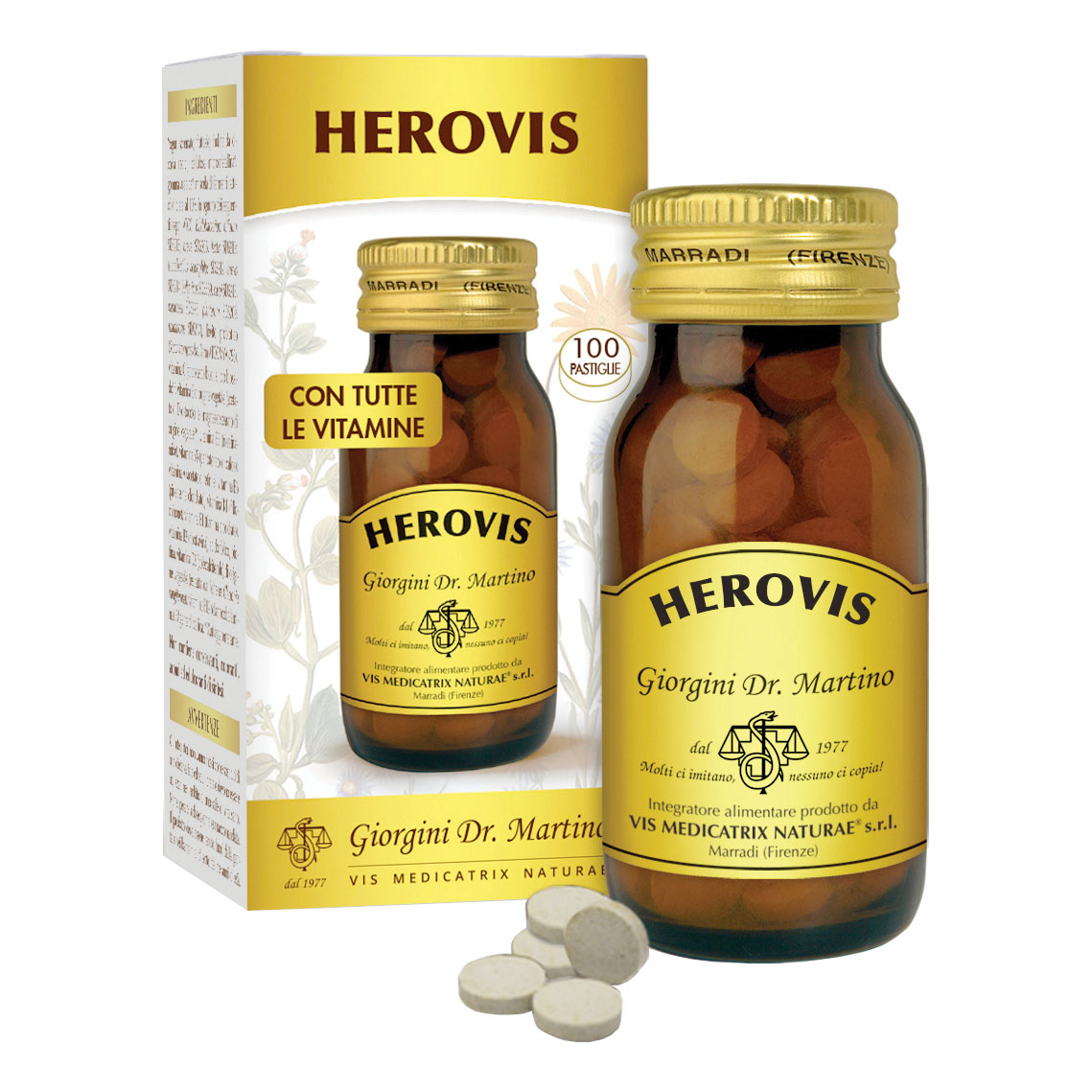 Herovis 100 pastiglie — confronto prezzi