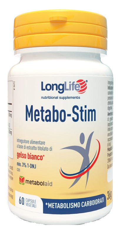 Longlife metabo stim 60 capsule vegetali senza glutine