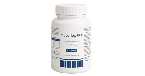 Mucoflog 600 Integratore Per Il Benessere Delle Vie Respiratorie 20 Capsule — confronto prezzi