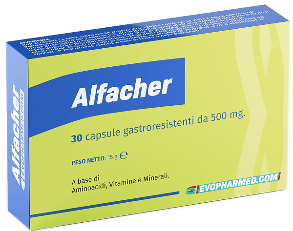 Alfacher 30 capsule 550 mg