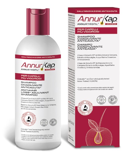 Annurkap advanced shampoo coadiuvante anticaduta 200 ml