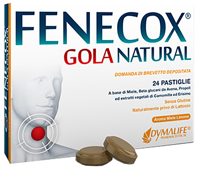 Fenecox Gola Natural Integratore Per Il Benessere Del Cavo Orale E Delle Mucose Respiratorie Gusto Miele E Limone 30 Pastiglie