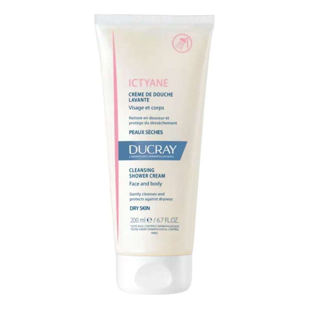 Ducray Ictyane crema detergente viso e corpo per pelle secca 200 ml