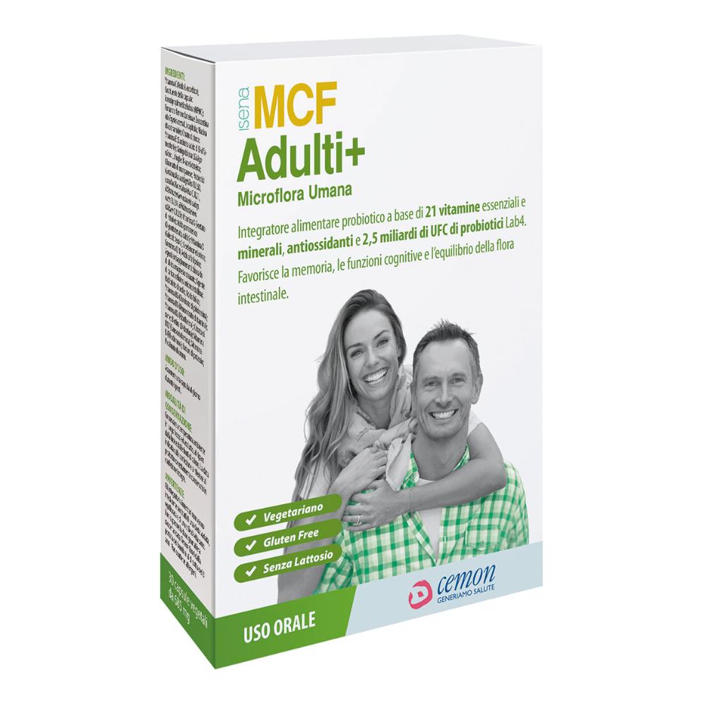 Mcf adulti+ 30 capsule vegetali 685 mg senza glutine senza lattosio — confronto prezzi