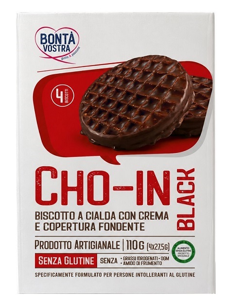 Bonta' vostra cho-in black biscotto a cialda 4 pezzi 27,5 g — confronto prezzi