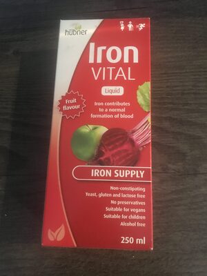 IRON VITAL 250ML HUBNER