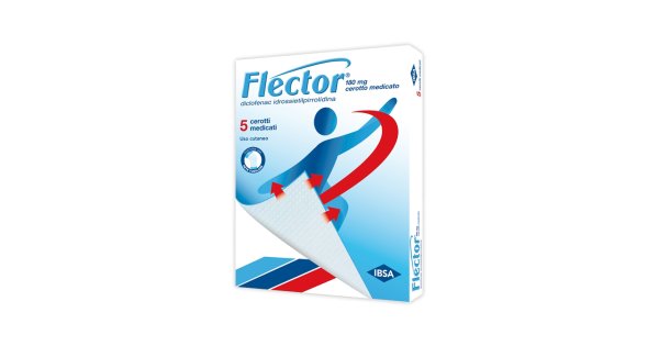 Flector Cerotti Medicati Dolori Articolari 180 mg Diclofenac 5 Cerotti
