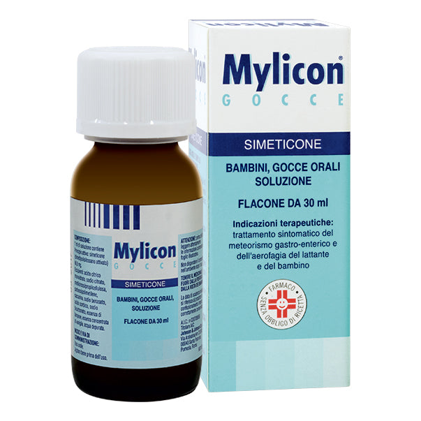 Mylicon Gocce Bambini Simeticone Contro Meteorismo 30 ml