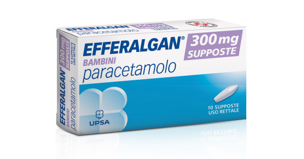 Efferalgan Bambini 300 mg Paracetamolo 10 Supposte